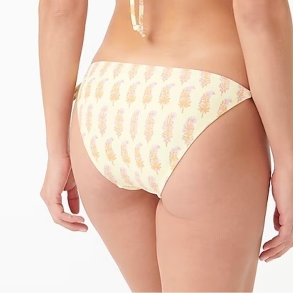 SZ Blockprints X J. Crew Phool Block Print String Bikini Bottoms Size XXL NWT - Picture 3 of 14
